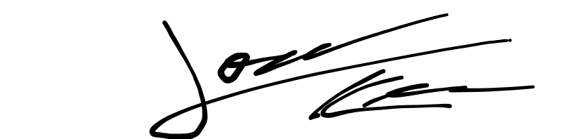 Joshua Kinsman's signature